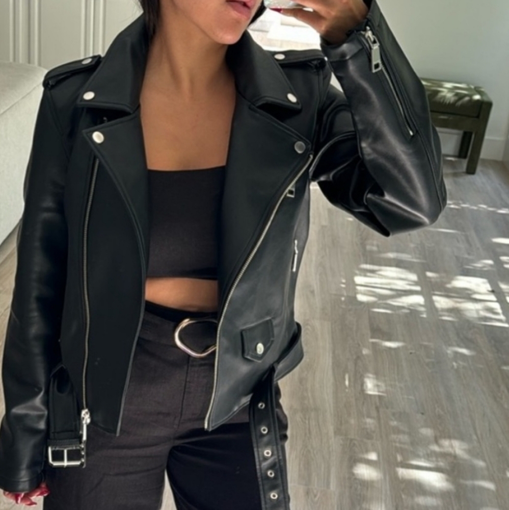 Rebecca Minkoff Black Leather Jacket